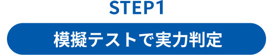STEP1 模擬テストで実力判定