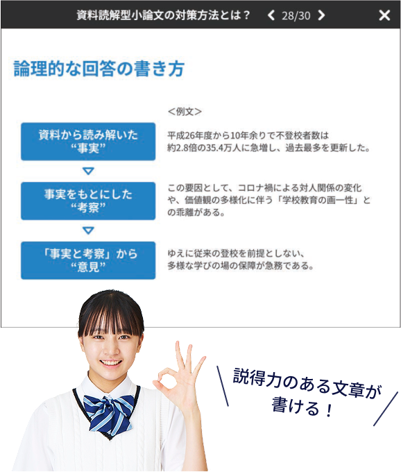 説得力のある文章が書ける！