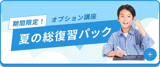 期間限定！オプション講座 夏の総復習パック