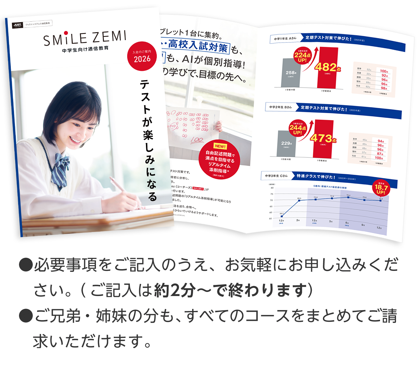 資料請求 今ならもれなくプレゼント！