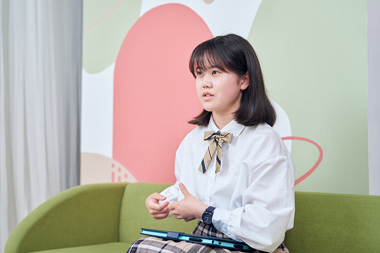 合格者インタビュー｜タブレットで学ぶ中学生向け通信教育