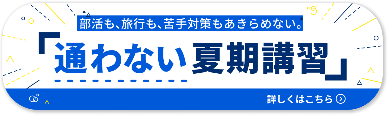 通わない夏期講習