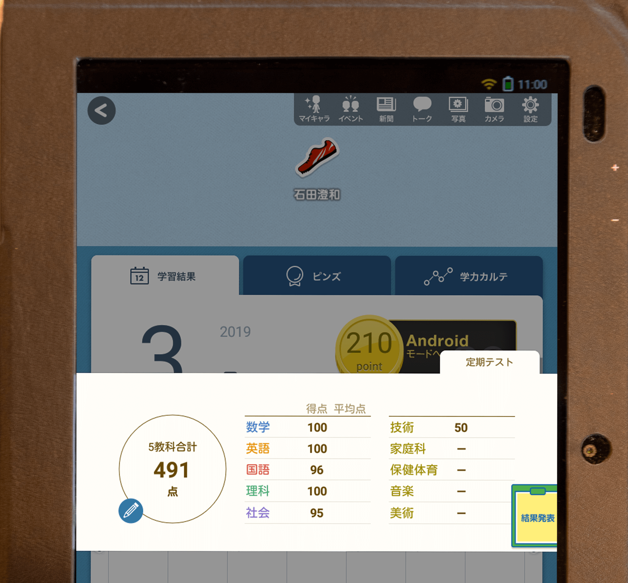 右脳活性化 右脳学習機ミミテックIR2&学習スタンド 偏差値アップ！