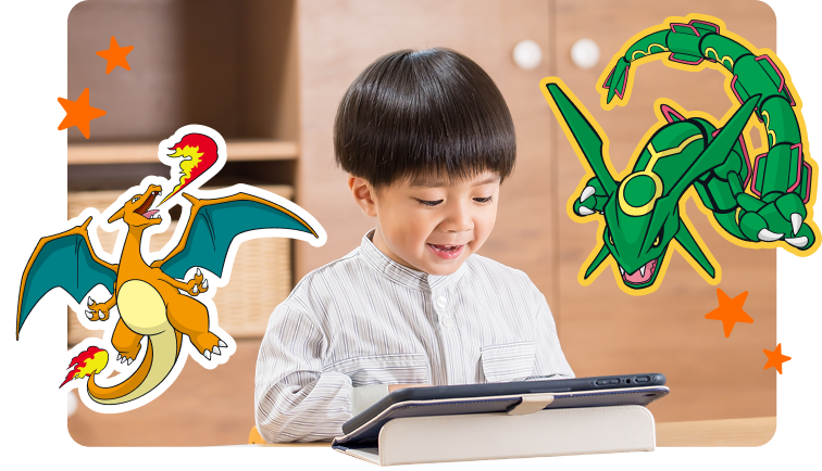豪華ポケモン特典で自信とやる気が育つ！