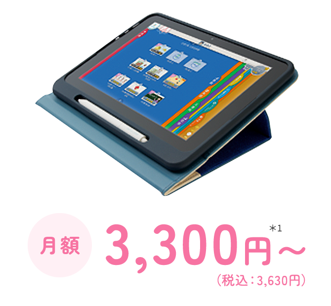 月額 3,300円〜（税込：3,630円）